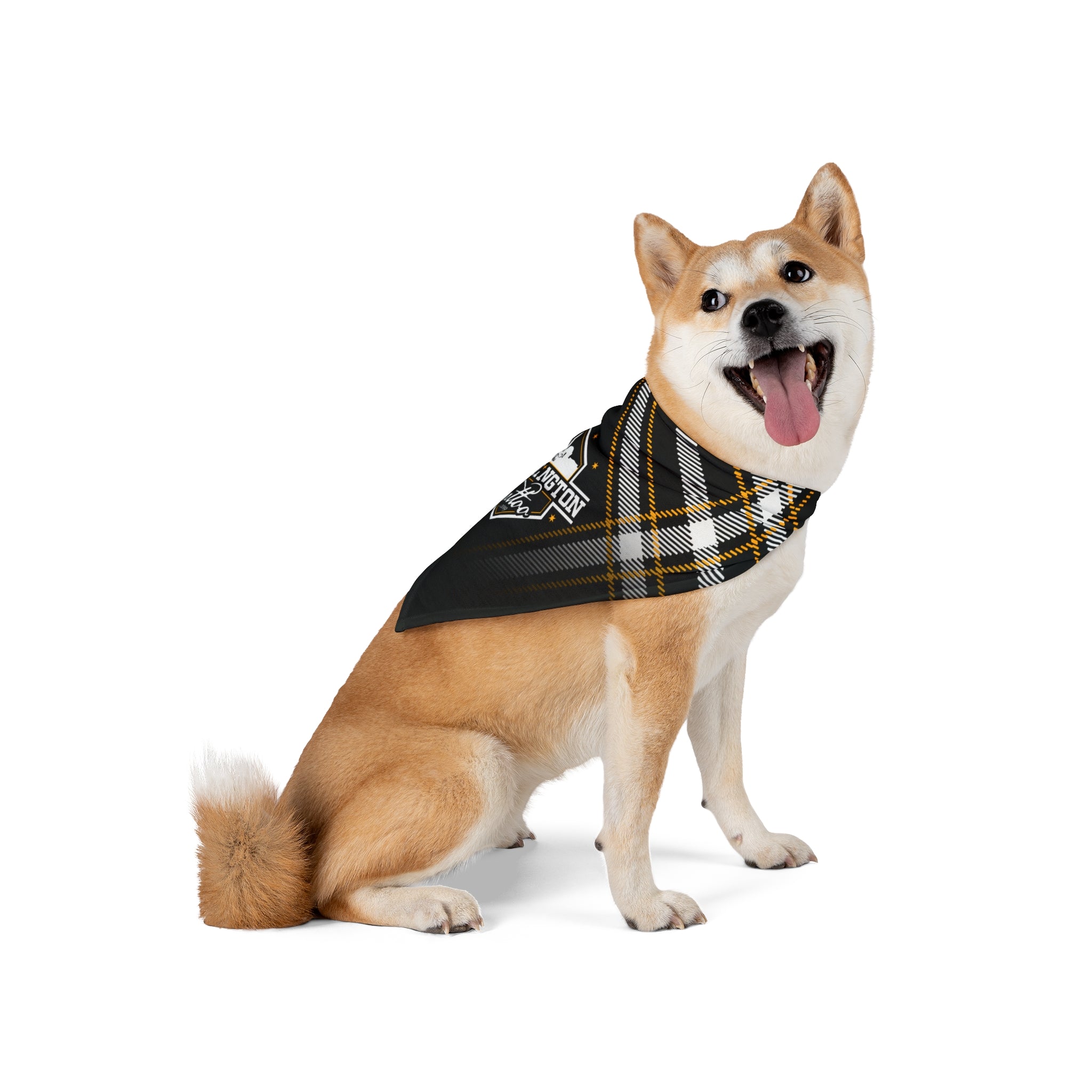 Washington Tattoo Tartan Pet Bandana
