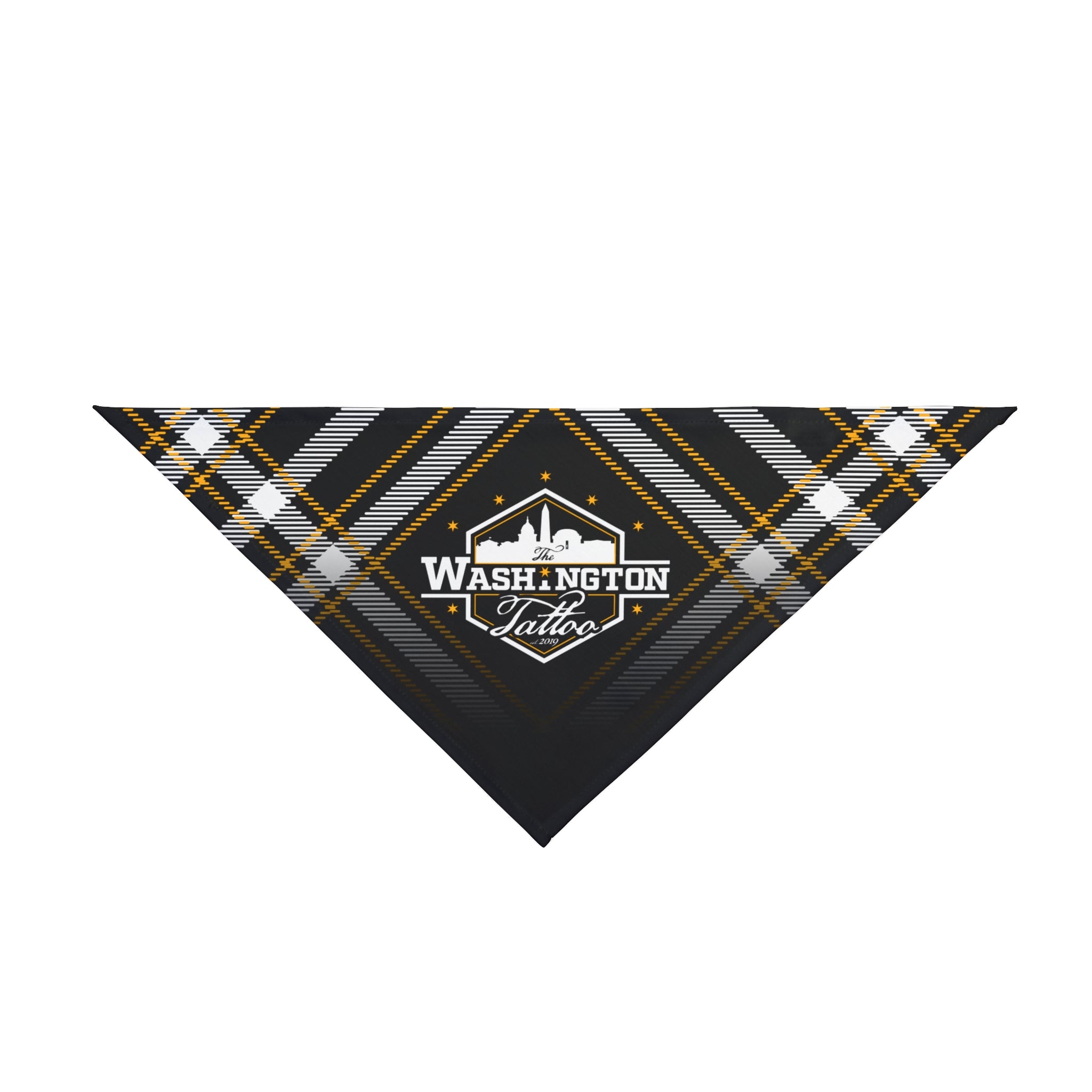 Washington Tattoo Tartan Pet Bandana
